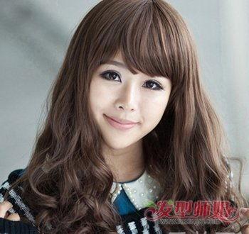 梨花烫发图片,时尚潮流的华丽转身