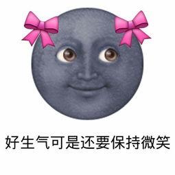 关于月亮的表情包